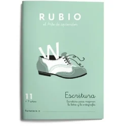 Cuaderno Caligrafías de Rubio C11