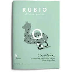 Cuaderno Caligrafías de Rubio C6
