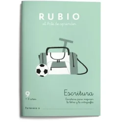 Cuaderno Caligrafías de Rubio C9