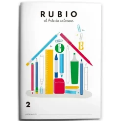Cuaderno Colorear de Rubio CCO2