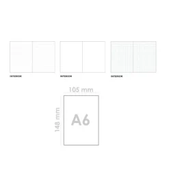 Cuaderno de Notas A6 Negro