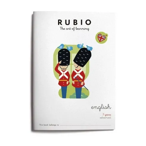 Cuaderno English 7 Years Advanced de Rubio RE7A