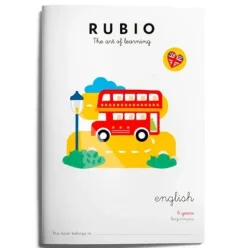 Cuaderno English 6 Years Beginners de Rubio RE6B