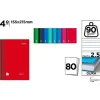 Cuaderno Espiral 4º 80H 90g/m² Pauta