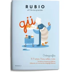Cuaderno Ortografia de Rubio ORT4