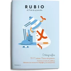 Cuaderno Ortografia de Rubio ORT5
