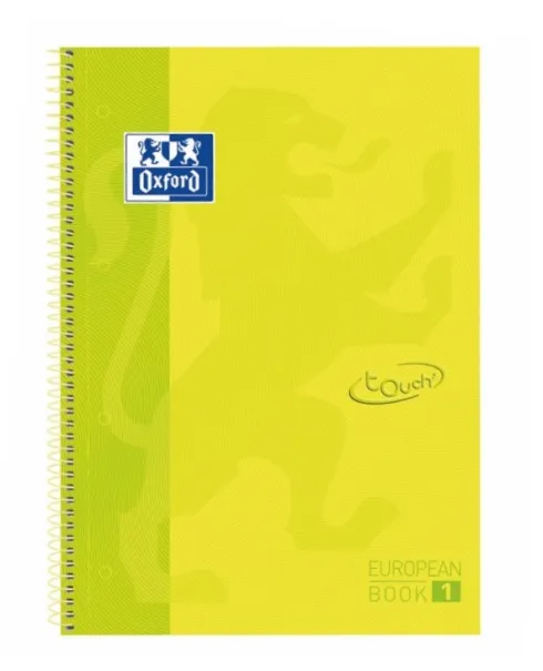 Cuaderno Oxford Touch 80H 90G Lima