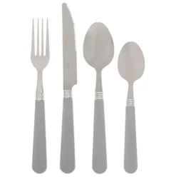 Cubertería Colorama 24PCS Gris