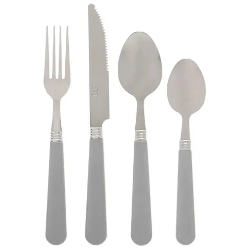 Cubertería Colorama 24PCS Gris