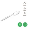 Cuchara Alta Calidad Reutilizable Transparente 17,5CM