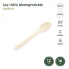 Cuchara Biodegradable Madera 16CM