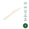 Cuchillo Biodegradable Madera 16CM