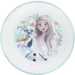 Cuenco Antideslizante Premium Bicolor Frozen Snow Tale
