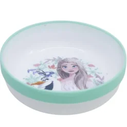 Cuenco Antideslizante Premium Bicolor Frozen Snow Tale