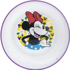 Cuenco Antideslizante Premium Bicolor Minnie Sunshine