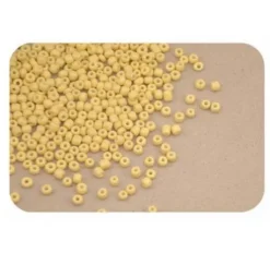 Cuentas Cristal Amarillo Beige 4MM 30G