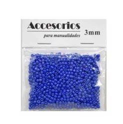 Cuentas Cristal Azul Oscuro 3MM 30G