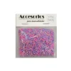 Cuentas Cristal 3MM 35G Lila/Rosa