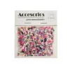 Cuentas Cristal 3MM 35G Negro/Rosa