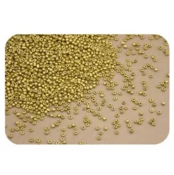 Cuentas Cristal Oro 2MM 30G