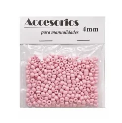 Cuentas Cristal Rosa Clara 4MM 30G