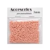 Cuentas Cristal Rosa Salmón 3MM 30G