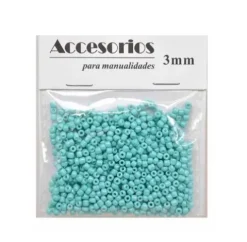 Cuentas Cristal Turquesa 3MM 30G