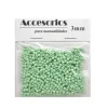 Cuentas Cristal Verde Claro 3MM 30G