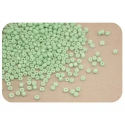 Cuentas Cristal Verde Claro 4MM 30G