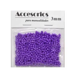 Cuentas Cristal Violeta 3MM 30G