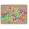 Cuentas De Letras Multicolor 4X7MM