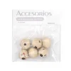 Cuentas De Madera Carita 20MM