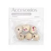 Cuentas De Madera Carita 20MM