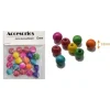 Cuentas De Madera Multicolor 12MM
