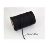 Cuerda De Algodón Negro 3MMX66M