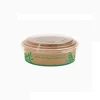 Envase Redondo Tapa Transparente 500cc 5uds
