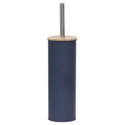 Escobilla de Baño Metal – Azul