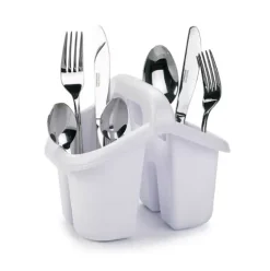 Escurrecubiertos con Asa Blanco