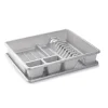 Escurreplatos Rectangular Grande Plata