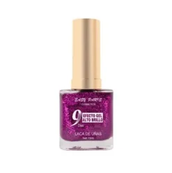 Esmalte De Uñas Efecto Gel 13ML Nº 58 Lila Purpurina