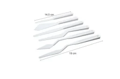 Espátula para Pintar de Plástico