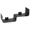 Estante de Pared Emilio Metal Negro 30cm 2 Niveles