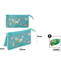 Estuche Compartimentos Interior