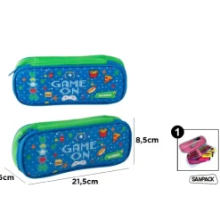 Estuche Compartimentos Interior