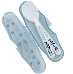 Estuche 2 Cucharas PP «MICKEY MOUSE FULL OF SMILES»