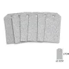 Etiqueta Purpurina Plata 6pcs