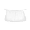 Falda Mesa Con Tutu Blanca