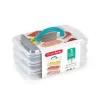 Fiambrera Apilable Con Asa N2 (3x1L)