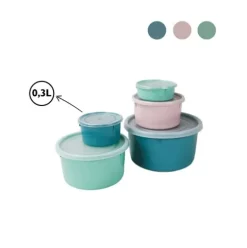 Fiambrera C/Tapa Colors LB 0.3L