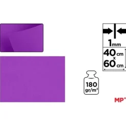 Fieltro 40x60cm Morado